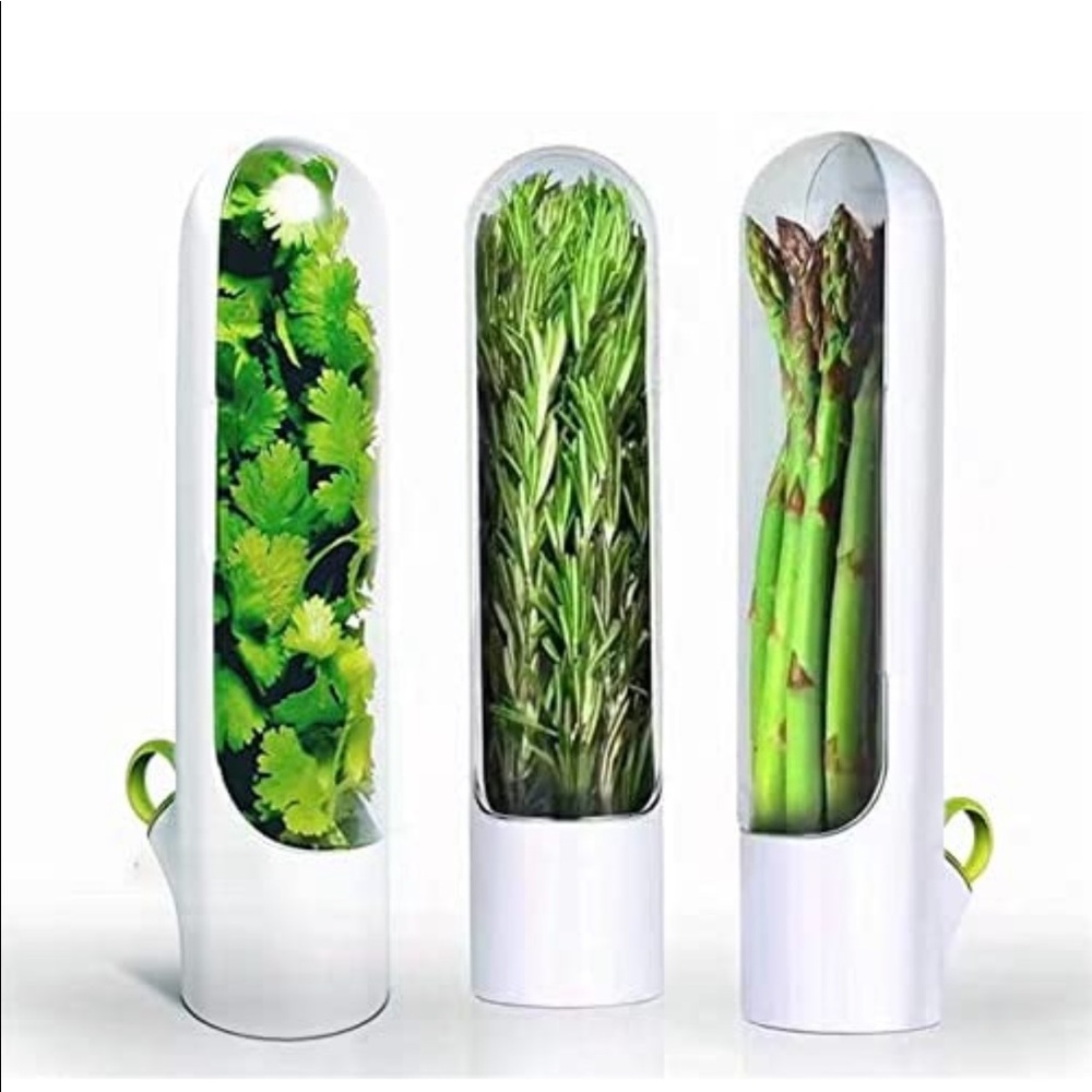 Refrigerator herb saver